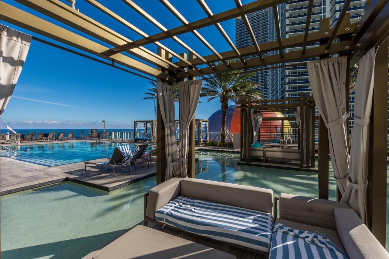 The Ultimate Resort - Beachfront 2 Bedroom Apartment With Direct Ocean View, Rooftop Pool, Hot Tub And Gym 할리우드 외부 사진